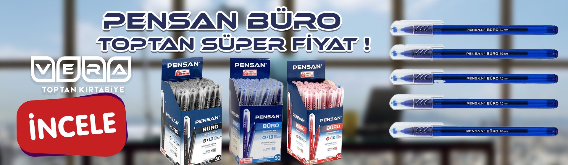 toptan pensan , pensan büro , tükenmez kalem