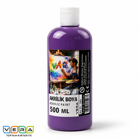 vArte 500 Gr Mor Akrilik Boya