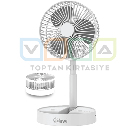 KFAN 7608 USB Şarjlı 16 cm Kablosuz Masaüstü Vantilatör