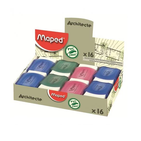 Maped ARCHITECTE Plastik Kılıflı Jumbo Silgi