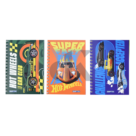 Gıpta A6 80 YP Hotwheels Sp Not Defteri Çizgili