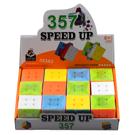 3x3x3 Pastel Ton Kaliteli Rubic Cube 12 li Paket