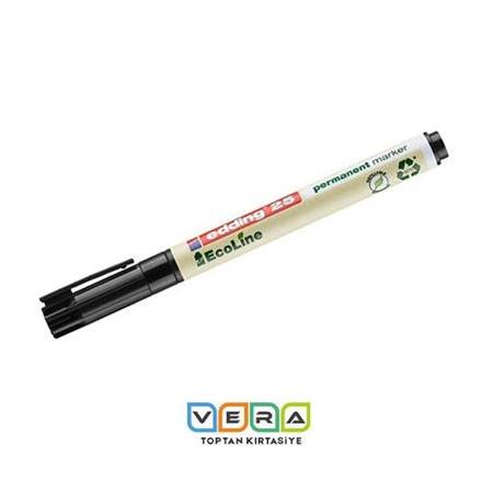Edding EcoLine Siyah Permanent Marker Kalem