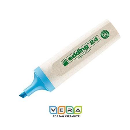 Edding Ecoline Mavi Fosforlu Kalem