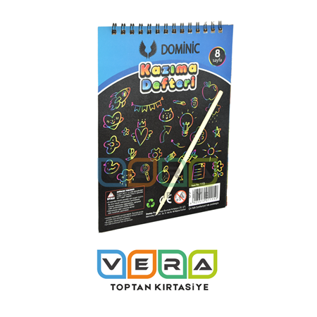 A5 Spiralli Kazıma Defteri