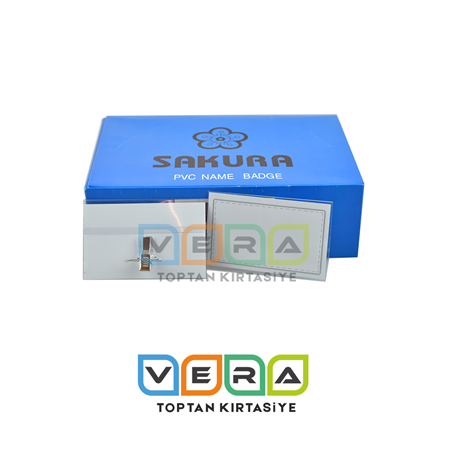 Şeffaf klipsli Yaka Kartı