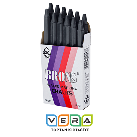 Brons Siyah Marka Tebeşiri