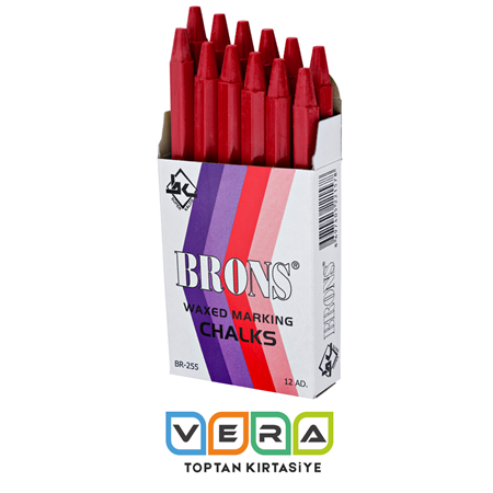 Brons Kırmızı Marka Tebeşiri