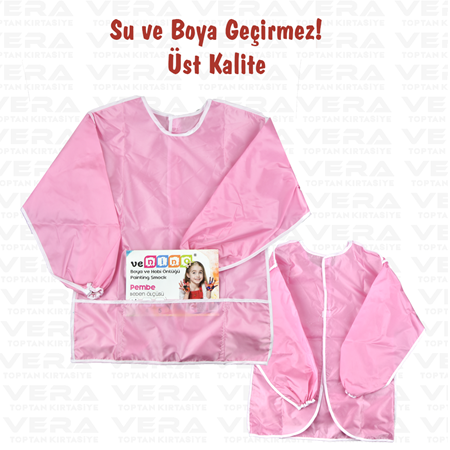 Venino 4 Numara Pembe 8-9 yaş Boya Önlüğü
