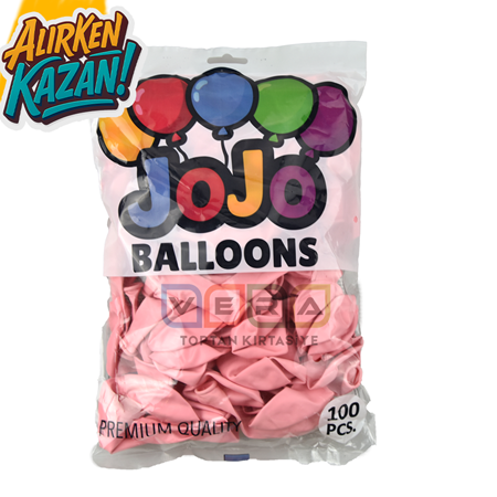 12 inç Pembe Balon 100'lü Paket