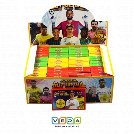 Kanka Şut ve Gol 48'li Oyuncu Kartları Oyunu