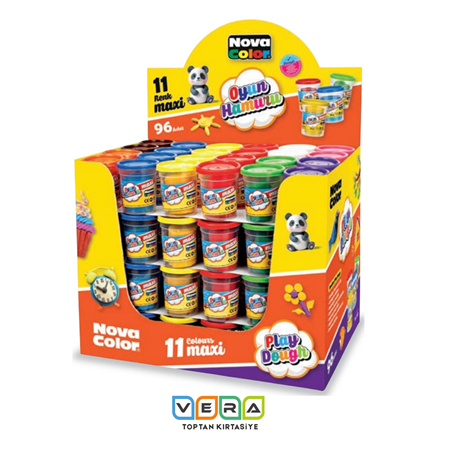NOVA COLOR OYUN HAMURU 100GR STAND 96LI
