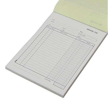 OTOCOPY Lİ SİPARİŞ FİŞİ 2/50 12Lİ AMBALAJ