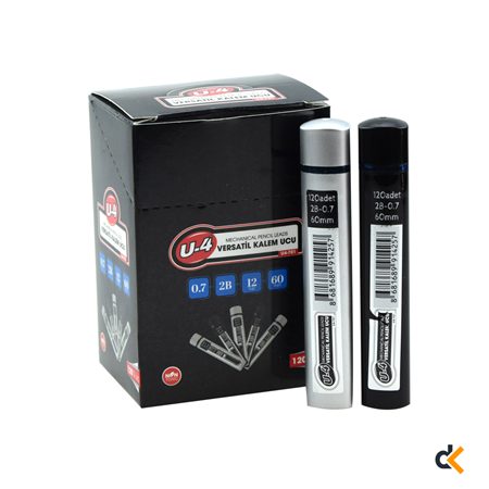 U4 120 li 0.7 Uç Silver - Black