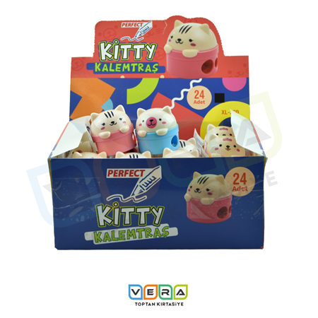 Kitty Çift Bıçaklı Hazneli Kalemtraş