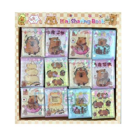 CapyBara mini sulu sticker ve defter