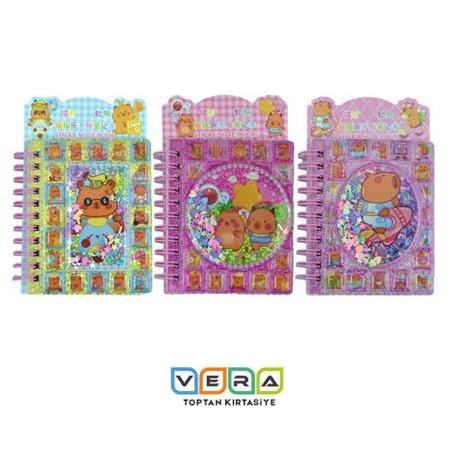 CapyBara Midi Boy Pullu Lüks Kapak Notebook