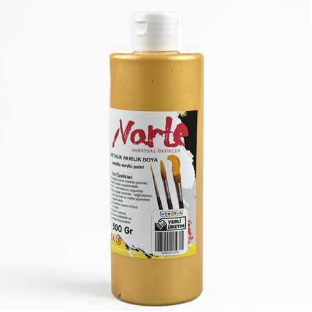vArte 500 Ml Metalik Gold Akrilik Boya