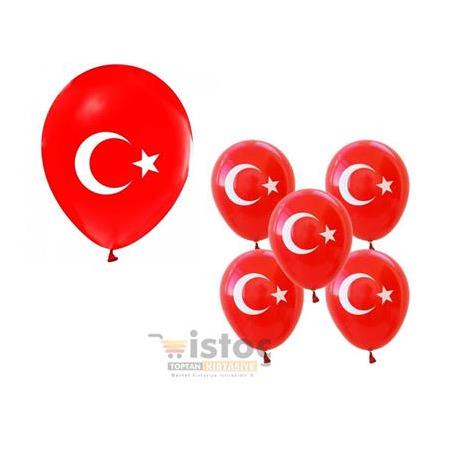 Ayyıldız lı Balon 100 lü