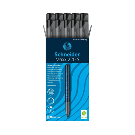 Schneider Maxx 224 S Asetat Kalemi 1.0 mm Siyah