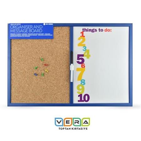 60x45 Mantar Pano ve Yazı Tahtası Seti