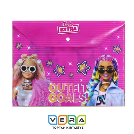 Barbie A4 Çıt Çıt Dosya