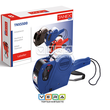 Tanex 5500 Mavi Fiyat Etiket Makinası