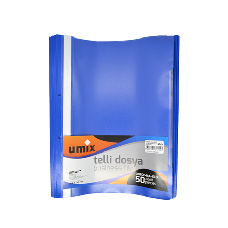 Umix Mavi Telli Dosya Businnes 50 li paket