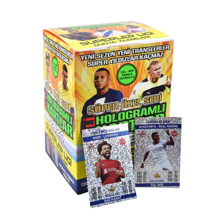 Süperler Ligi Dünya Yıldızları Hologramlı 200lü Kutu