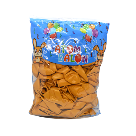 Metalik 100'lü Gold Sarı Balon