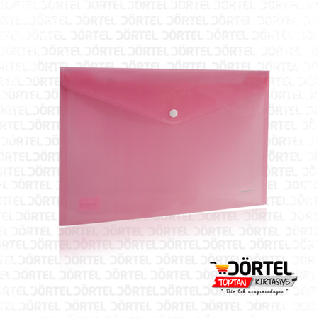 Four Office Kırmızı A4 Çıt Çıt Dosya 12 li paket