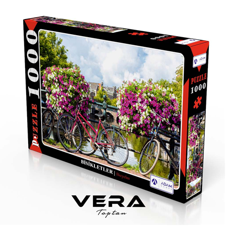 Bisikletler 1000 Parça Puzzle