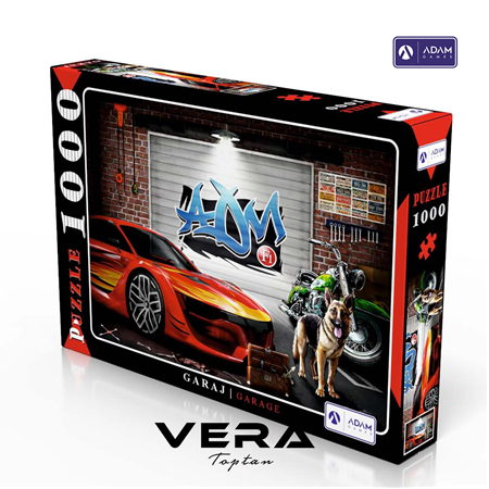 Garaj 1000 Parça Puzzle
