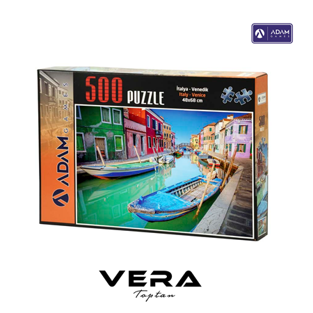 İtalya Venedik 500 Parça Puzzle