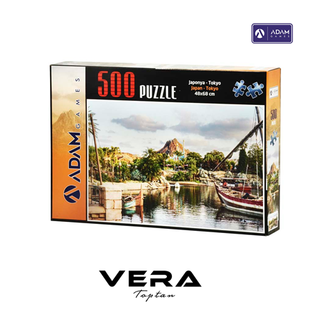 Japonya Tokyo 500 Parça Puzzle