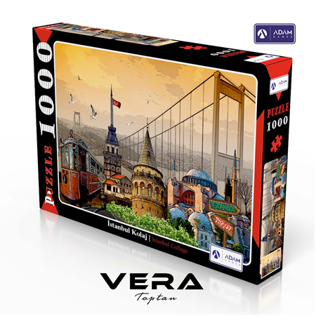 İstanbul Kolaj 1000 Parça Puzzle