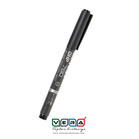 Hitext Asetat Cd Kalemi M Siyah