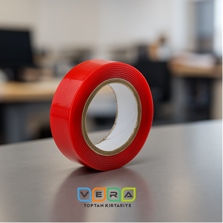 Akrilik Silikon 18mmx2yrd Çift Taraflı Bant