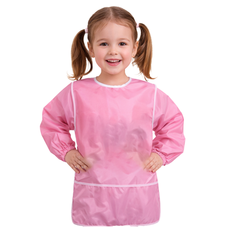 Venino Pembe Anaokulu Boya Önlüğü 3-4-5 Yaş