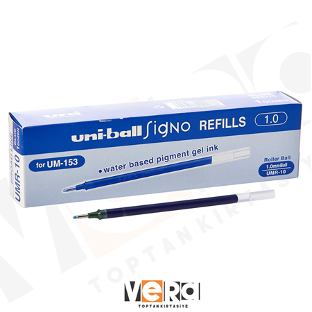 Uniball um-153 Signo 1.0mm Mavi İmza Kalemi Yedeği