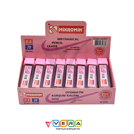 MİKRO M-600 60 MM 2B 0.5 MM MİN 48 li paket
