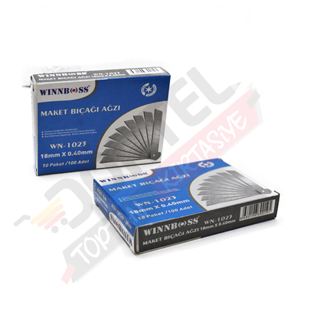 BÜYÜK MAKET BIÇAĞI YEDEĞİ 10 lu KUTU