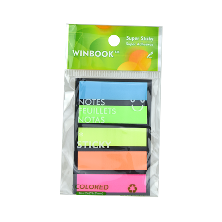 Winbook Ayraç Şeffaf Plastik Postit