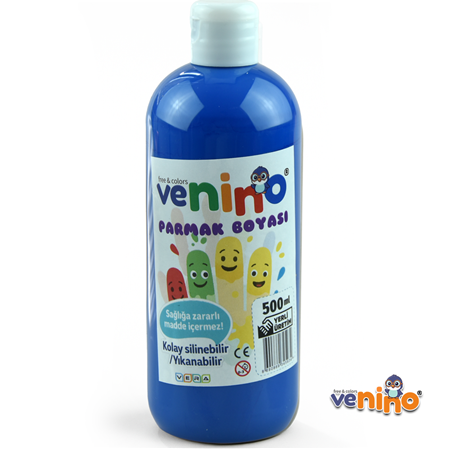 Venino 500 Gr Mavi Parmak Boya - Premium Kalite !