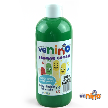 Venino 500 Gr Yeşil Parmak Boya - Premium Kalite !