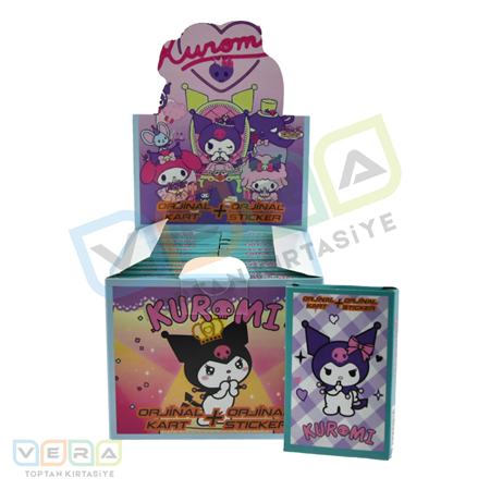 Kuromi Oyuncu Kartları 24 lü kutu
