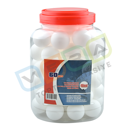 40mm Beyaz Pinpon Topu