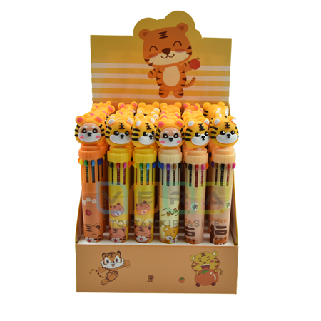 Kaplan Model 10 Renk Tükenmez Kalem 36 lı Paket