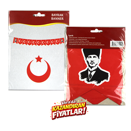 Bayrak Banner 10'lu Paket