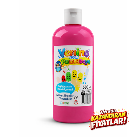 Venino 500 Gr Pembe Parmak Boya - Premium Kalite !